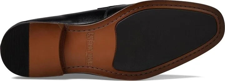 Stacy Adams Lundy Slip On Loafer Men's Lace Up Wing Tip Shoes Black : 9 M, Leather/Rubber - Image 3