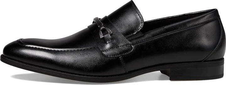 Stacy Adams Lundy Slip On Loafer Men's Lace Up Wing Tip Shoes Black : 9 M, Leather/Rubber - Image 6
