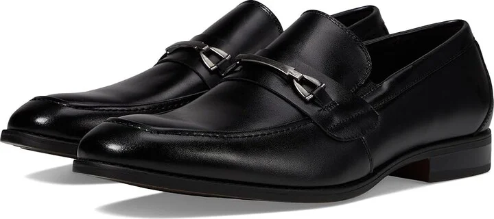 Stacy Adams Lundy Slip On Loafer Men's Lace Up Wing Tip Shoes Black : 9 M, Leather/Rubber