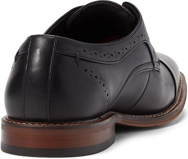 Stacy Adams Maddox Cap Toe Oxford Men's Shoes Black : 7 M, Leather - Image 4