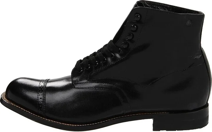 Stacy Adams Madison Boot Men's Shoes Black : 10.5 EE, Leather - Image 6