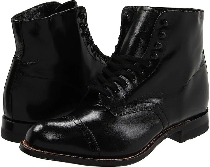 Stacy Adams Madison Boot Men's Shoes Black : 10.5 EE, Leather