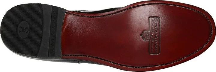 Stacy Adams Madison (Cap Toe) Men's Dress Flat Shoes Black : 7 D - Medium, Leather/Suede - Image 4