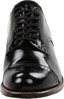 Stacy Adams Madison (Cap Toe) Men's Dress Flat Shoes Black : 7 D - Medium, Leather/Suede - Image 6