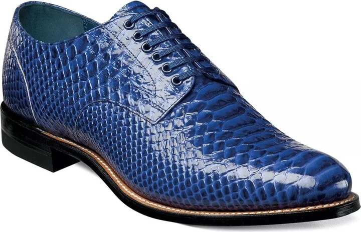 Blue Snake Print