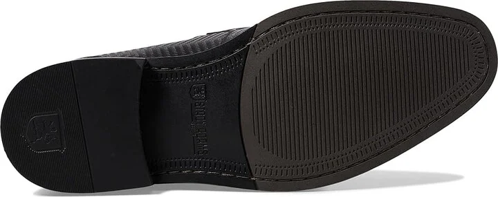 Stacy Adams Madsen Moc Toe Bit Slip-On Men's Lace Up Wing Tip Shoes Black : 7 M, Leather - Image 3