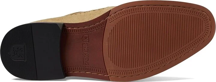 Stacy Adams Marligan Wing Tip Oxford Men's Lace Up Wing Tip Shoes Sand : 9 M, Leather/Rubber/Suede - Image 3