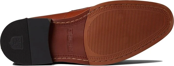 Stacy Adams Marlowe Penny Slip-On Loafer Men's Shoes Cognac Leather : 12 M - Image 3