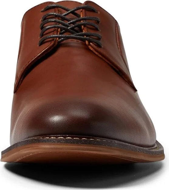 Stacy Adams Marlton Plain Toe Oxford Men's Shoes Chocolate : 7 M, Synthetic/Leather - Image 2