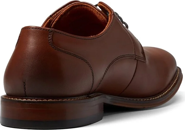 Stacy Adams Marlton Plain Toe Oxford Men's Shoes Chocolate : 7 M, Synthetic/Leather - Image 4