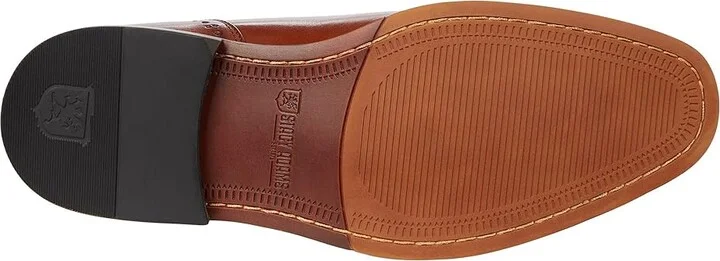 Stacy Adams Maury Cap Toe Chelsea Boot Men's Boots Cognac : 7.5 M, Synthetic/Leather - Image 3
