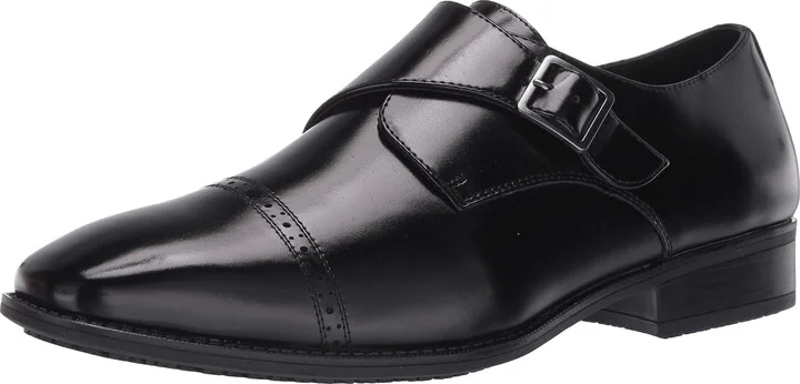 Stacy Adams Men's Armond Cap Toe Monk Strap Loafer