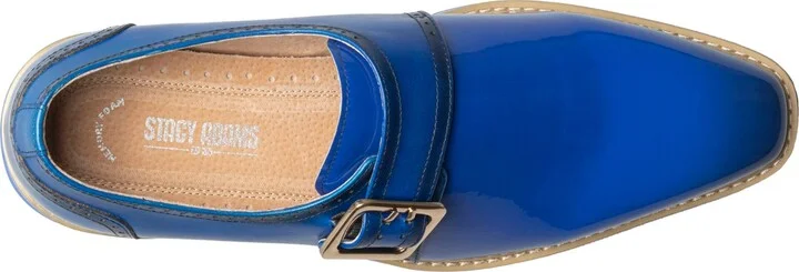 Stacy Adams Men's Bartram Plain Toe Monk Strap Shoe - Image 6