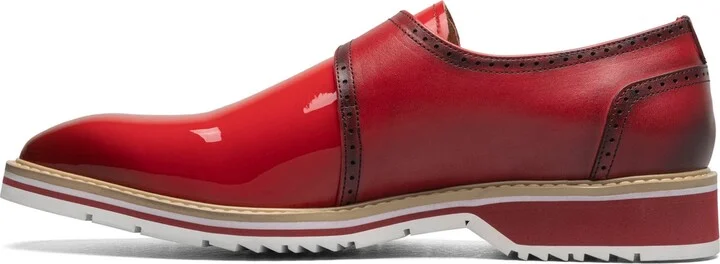 Stacy Adams Men's Bartram Plain Toe Monk Strap Shoe - Image 10