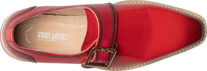 Stacy Adams Men's Bartram Plain Toe Monk Strap Shoe - Image 11