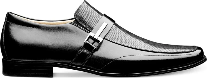 Stacy Adams Men's Beau Bit Perforated Leather Loafer - Image 4