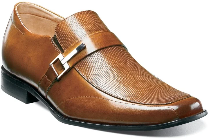 Stacy Adams Men's Beau Bit Perforated Leather Loafer