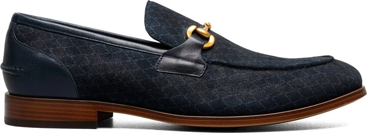 Stacy Adams Men's Brinkley Moc Toe Metal Bit Slip On Shoe - Image 3