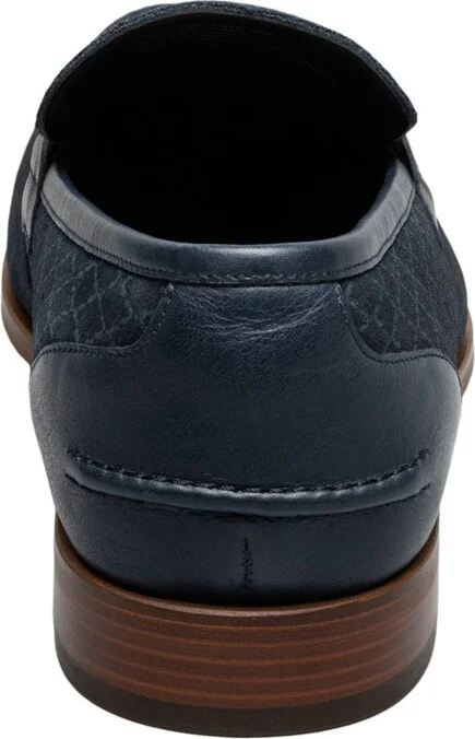 Stacy Adams Men's Brinkley Moc Toe Metal Bit Slip On Shoe - Image 4