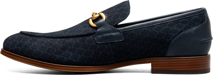 Stacy Adams Men's Brinkley Moc Toe Metal Bit Slip On Shoe - Image 5
