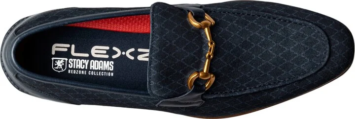 Stacy Adams Men's Brinkley Moc Toe Metal Bit Slip On Shoe - Image 6