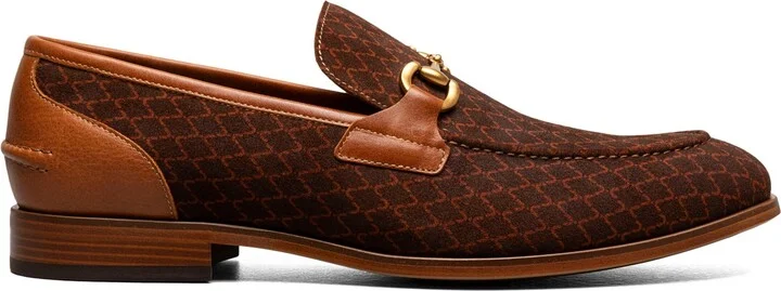 Stacy Adams Men's Brinkley Moc Toe Metal Bit Slip On Shoe - Image 8