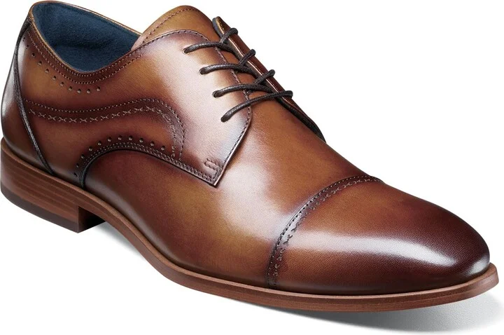 Stacy Adams Men's Bryant Cap Toe Lace Up Oxford
