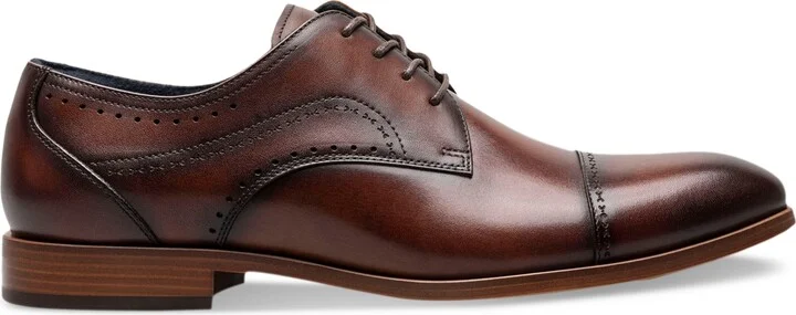 Stacy Adams Men's Bryant Lace-Up Cap-Toe Oxford Dress Shoes - Image 3