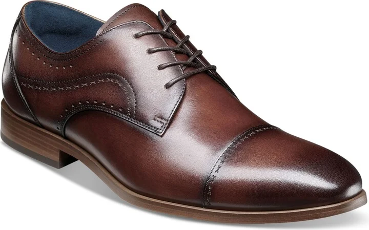 Stacy Adams Men's Bryant Lace-Up Cap-Toe Oxford Dress Shoes
