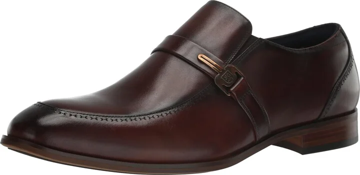 Stacy Adams Men's Buckley Moc Toe Slip On Loafer