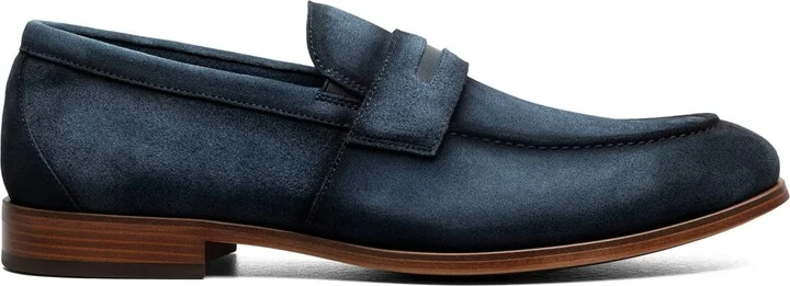 Stacy Adams Men's Burke Moc Toe Saddle Slip On Shoes - Image 8
