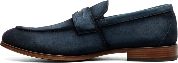 Stacy Adams Men's Burke Moc Toe Saddle Slip On Shoes - Image 10