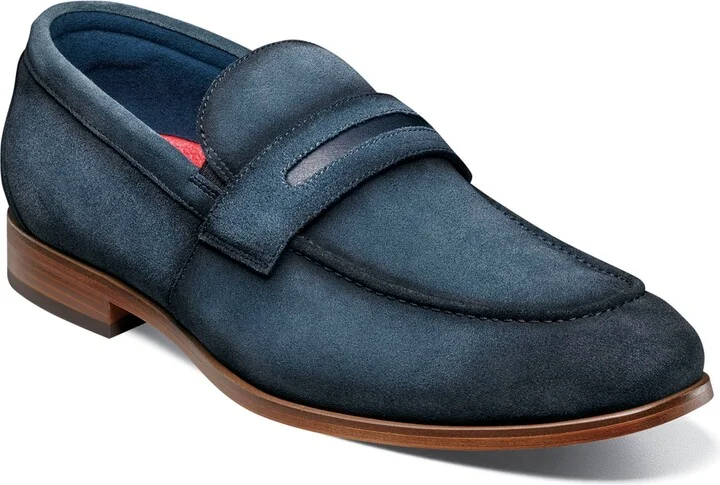 Navy Suede