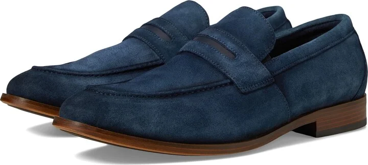 Navy Suede