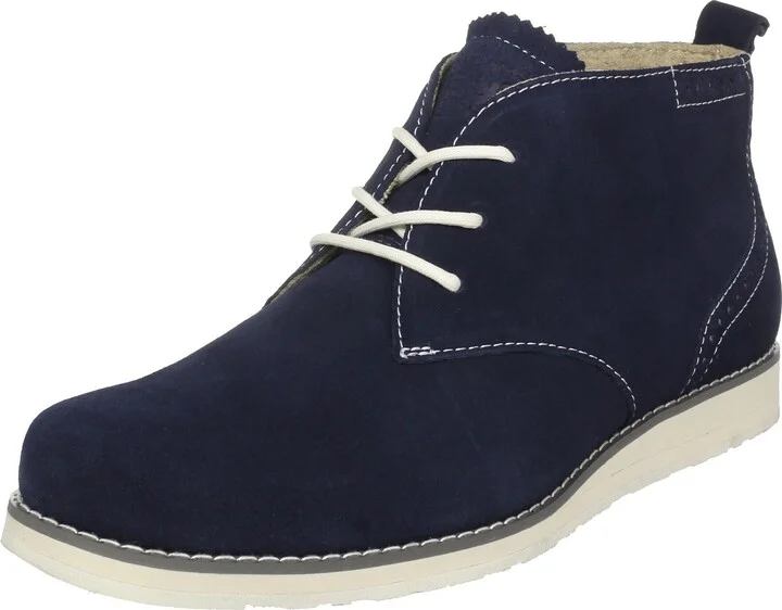 Navy Suede