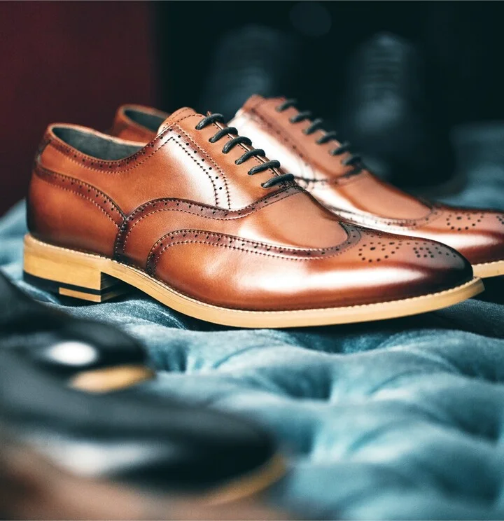 Stacy Adams Men's Dunbar Wingtip Oxfords - Image 6