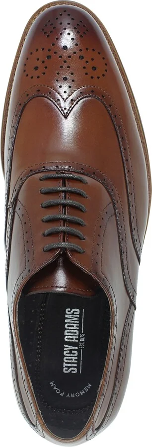 Stacy Adams Men's Dunbar Wingtip Oxfords - Image 8