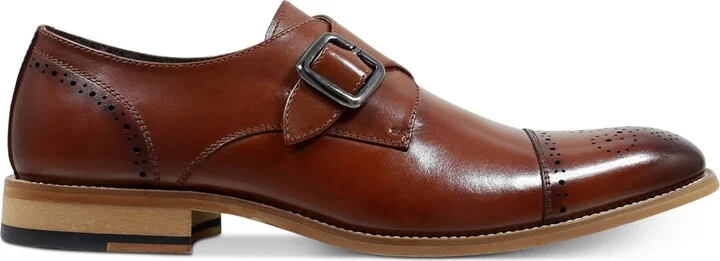 Stacy Adams Men's Duncan Cap-Toe Single Monk Strap Shoes, Created for Macy's - Image 2
