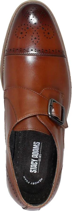 Stacy Adams Men's Duncan Cap-Toe Single Monk Strap Shoes, Created for Macy's - Image 3