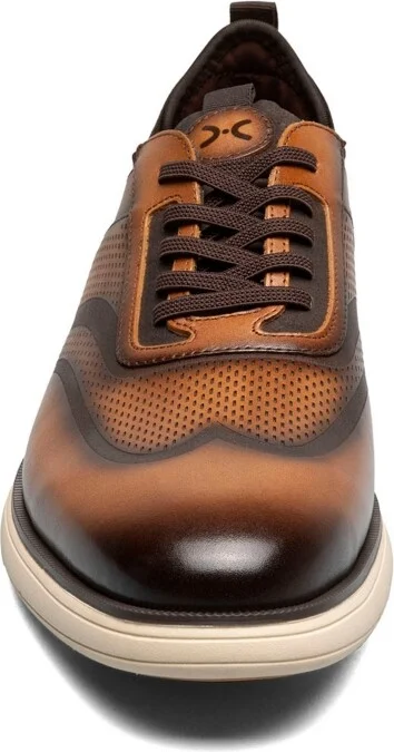 Stacy Adams Men's Edgewood Wingtip Elastic Lace Shoe - Image 2