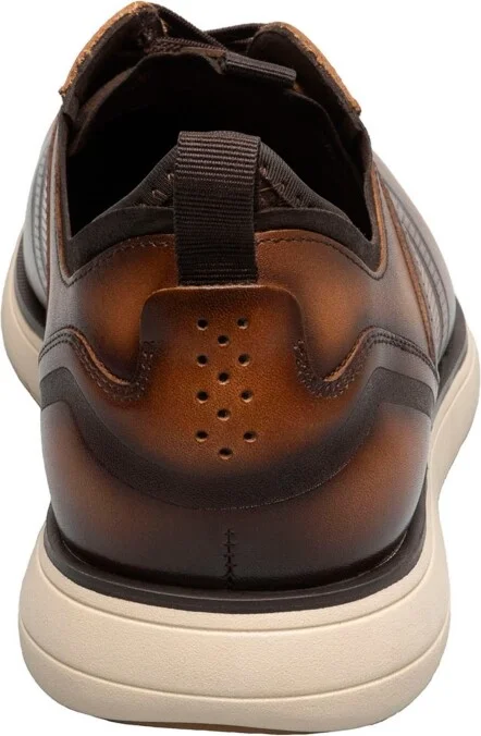 Stacy Adams Men's Edgewood Wingtip Elastic Lace Shoe - Image 4