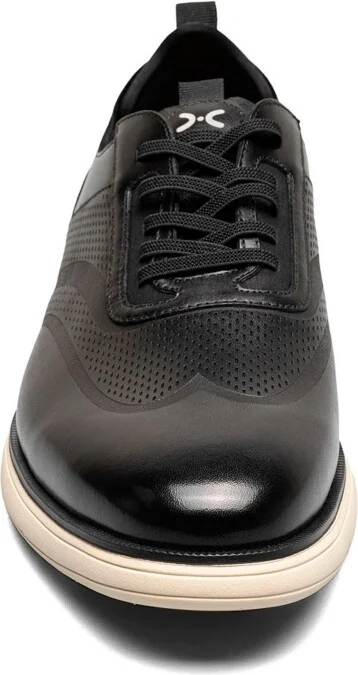Stacy Adams Men's Edgewood Wingtip Elastic Lace Shoe - Image 7