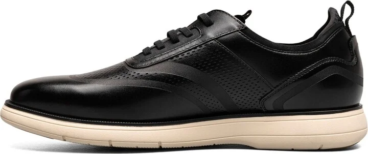 Stacy Adams Men's Edgewood Wingtip Elastic Lace Shoe - Image 10