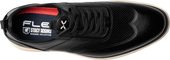 Stacy Adams Men's Edgewood Wingtip Elastic Lace Shoe - Image 11
