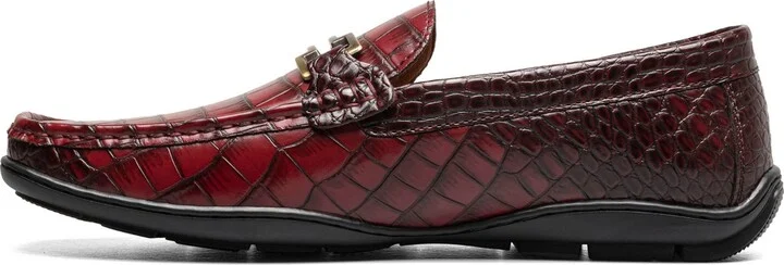 Stacy Adams Men's Embrey Moc Toe Bit Slip On Loafer - Image 10