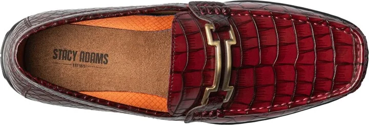 Stacy Adams Men's Embrey Moc Toe Bit Slip On Loafer - Image 11
