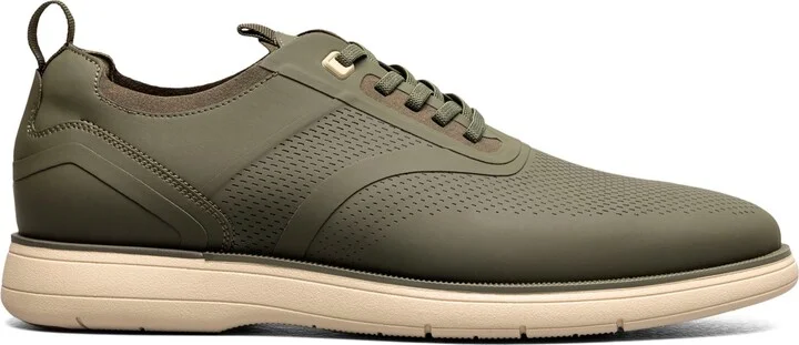 Stacy Adams Men's Everidge Plain Toe Elastic Lace Shoe - Image 3