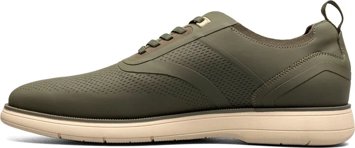Stacy Adams Men's Everidge Plain Toe Elastic Lace Shoe - Image 5