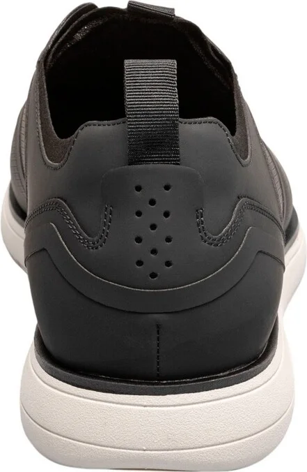 Stacy Adams Men's Everidge Plain Toe Elastic Lace Shoe - Image 9