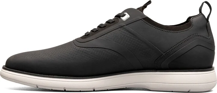 Stacy Adams Men's Everidge Plain Toe Elastic Lace Shoe - Image 10